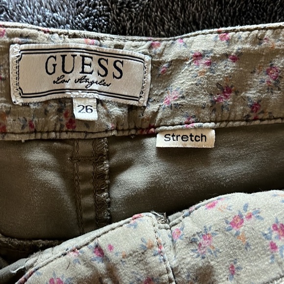 Guess shorts olive green 26 - Picture 4 of 8